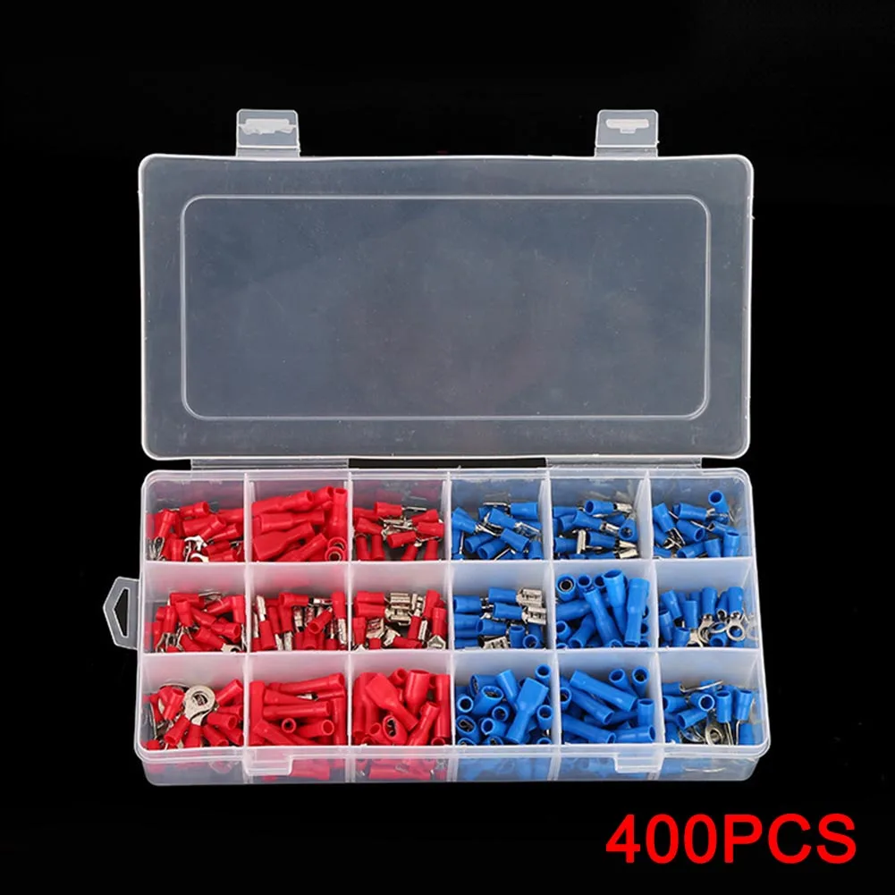 Buy 400pcs Crimp Connectors Electrical Crimp Terminals