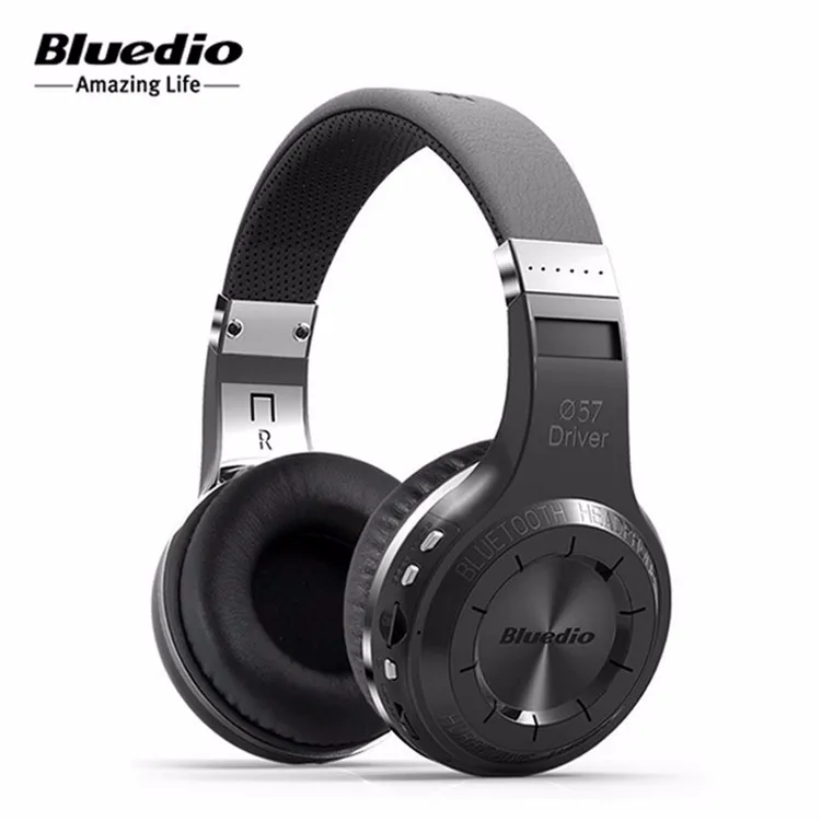 Wireless Bluetooth 4.1 Headphones&Earphones Bluedio H+ Built-in Mic Micro-SDFM Radio Stereo Headset with Microphone (13)