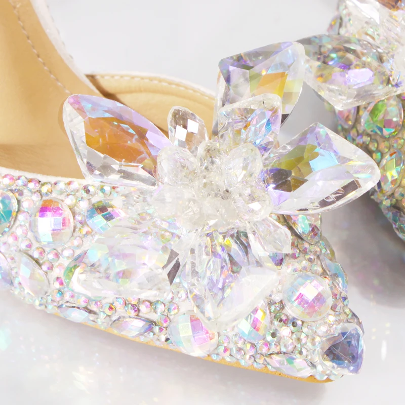 Wedding Shoes Bride Women Summer Sandals Crystal News Lady Big Size High Heels Princess Shoes Silver Red Colorful Discolora Shoe Wedding Shoes Bride Women Summer Sandals Crystal News Lady Big Size High Heels Princess Shoes Silver Red Colorful Discolora Shoe