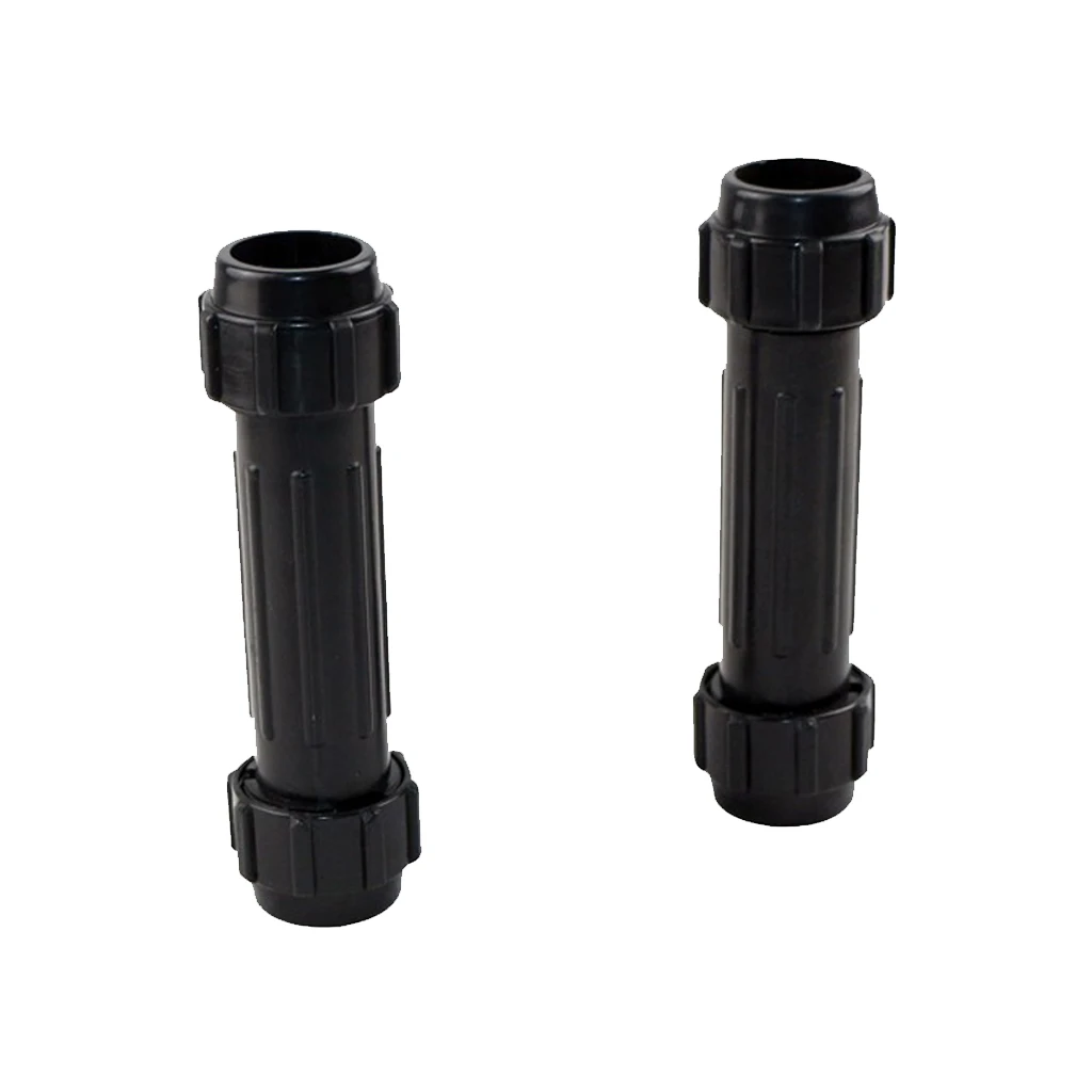 2 Pieces / Set SUP Paddle Connectors Screw Joint Replacement for Kayak Fishing Boat Canoe Inflatable Boat Oars Accessories