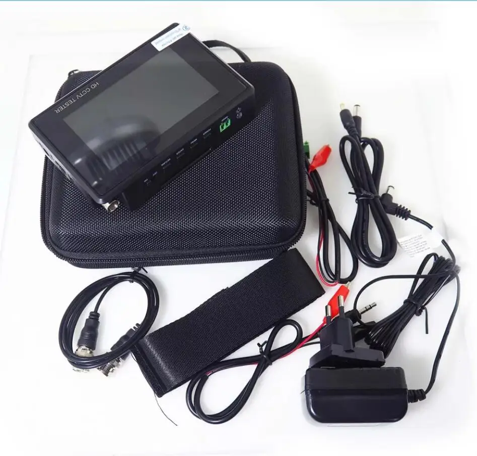 IPC1800ADH plus 4 дюйма 4K H265 IP камера тест er 8MP AHD/TVI/CVI CVBS CCTV Тест монитор PTZ контроллер