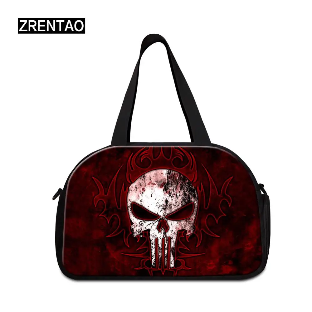 skull sports bag