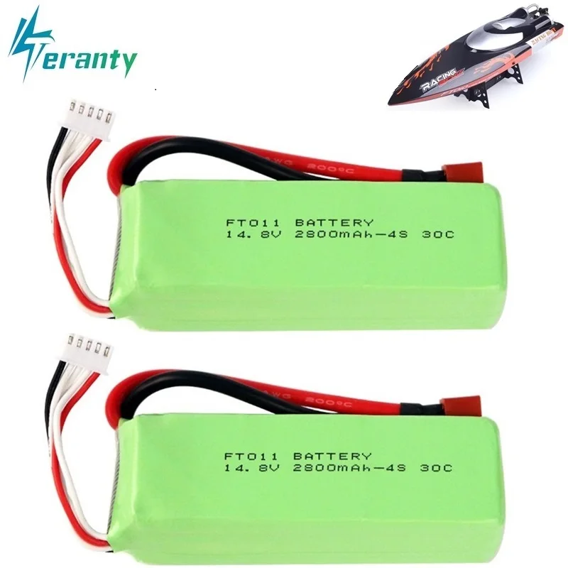 Lipo батарея для FT010 FT011 2800mah 14,8 V батарея RC 4S 14,8 V 30C 803496 RC лодка RC вертолет самолеты автомобиль Квадрокоптер 14,8 v - Цвет: Цвет: желтый