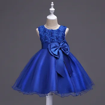 

DHL 20pcs Princess Flower Girl Dress Summer Tutu Wedding Birthday Party Kids Dresses Costume Teenager Prom Designs
