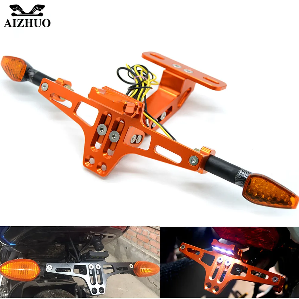 Задний номерной знак для мотоцикла 1290 SupeR R/GT 390 RC390250 690 R 690/SMC|Номерной знак| |
