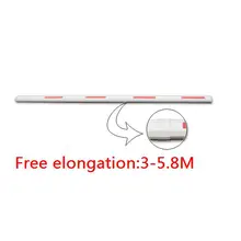 Руку Барьер ворота для шлагбаум для автостоянки/Автоматические Ворота Барьер Бум удлинение барьер ворота прямо бум