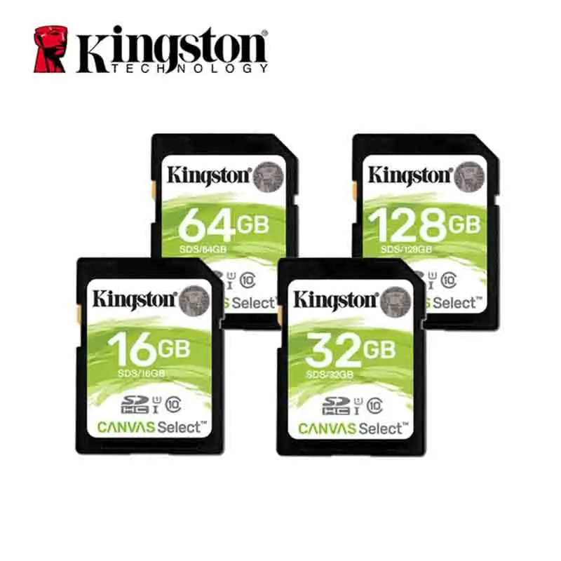 Kingston SD карта 128 Гб 64 Гб 32 Гб 16 Гб карта памяти класс 10 cartao de memoria SDHC SDXC uhs-i HD видео карта sd для камеры