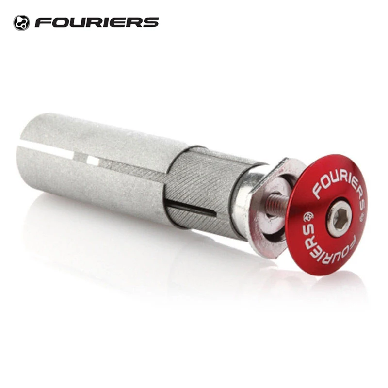 Najtaniej Fouriers stop alluminum zestaw słuchawkowy Expander Plug Stem Top Cap dla 28.6mm 1 1 8 \