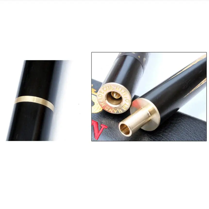 Новый Omin 3/4 Снукер Cue Stick 9 8 мм наконечники эбеновая ручка 5A зольный вал с s Чехол
