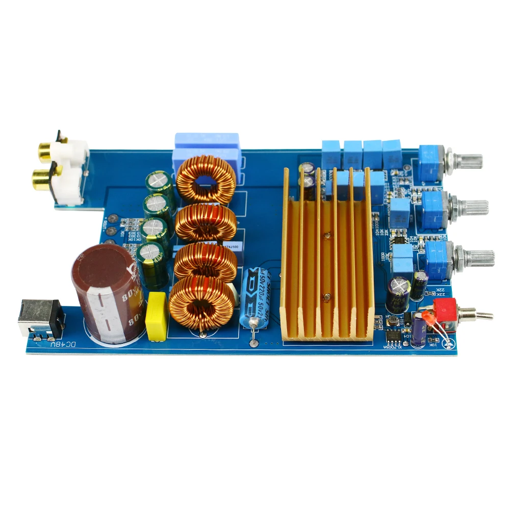 TPA3255 2.1 300W+150W+150W 1000UF//80V Class D HIFI digital Power Amplifier Board