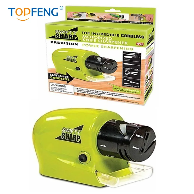 

TopFeng Swifty Sharp Cordless, Motorized Knife Blade Sharpener