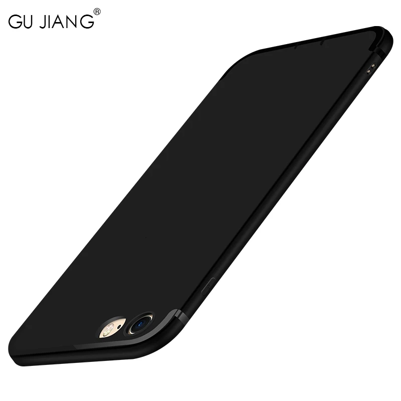 GU JIANG Upscale Soft Silicone Slight Matte Phone Case Cover Shell Protector for iPhone 6/6s PLUS 7/ 7 |