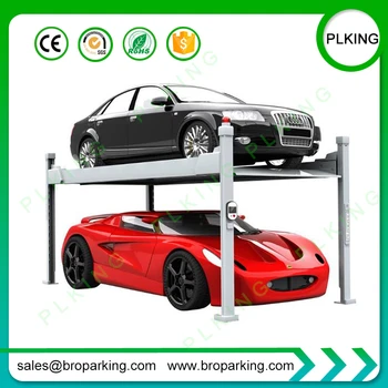 

Hot Sale Europe Standard 4 Post Car Parking Service Lift