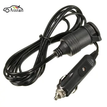 

Universal 2m 12V Car Cigarette Lighter Extension Cable Socket Adapter Motorcycle Socket Cord Double Plug Car Styling