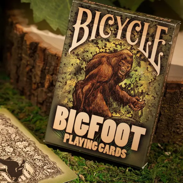 1 deck bicycle bigfoot playing cards poker size uspcc magic cards what size are magic cards