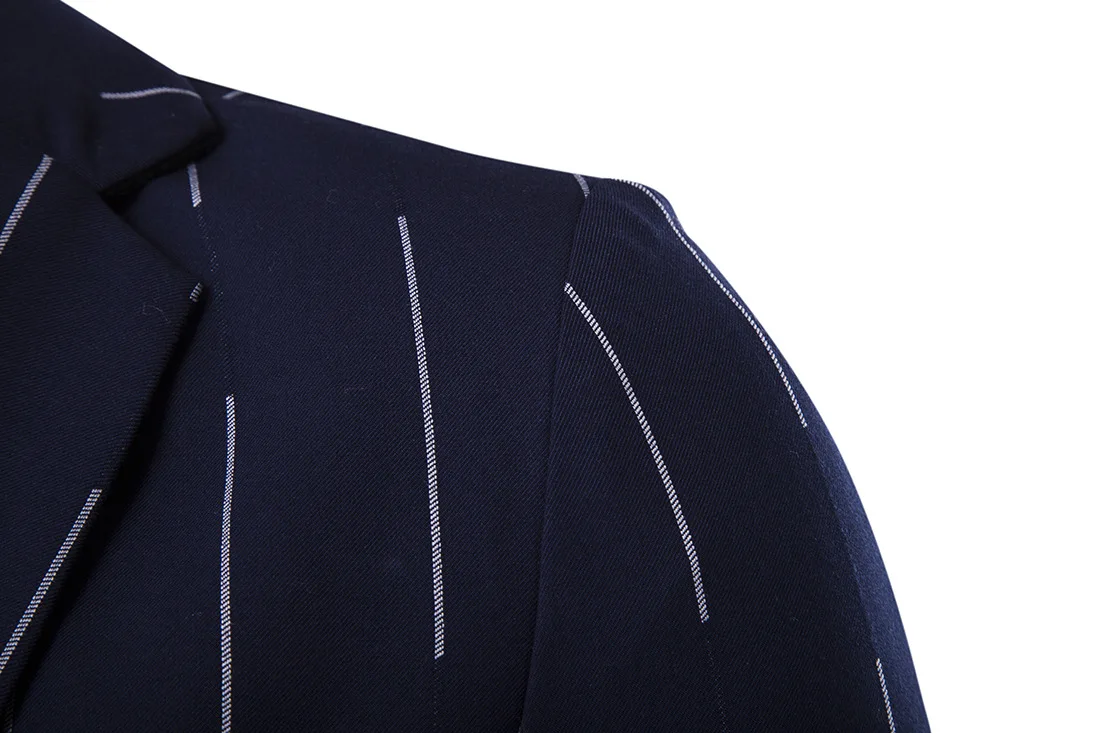 Men's Wear Leisure Dropshipping fashion wedding Suit One British button Suit stripe Explosions Outerwear Wholesale Blazers