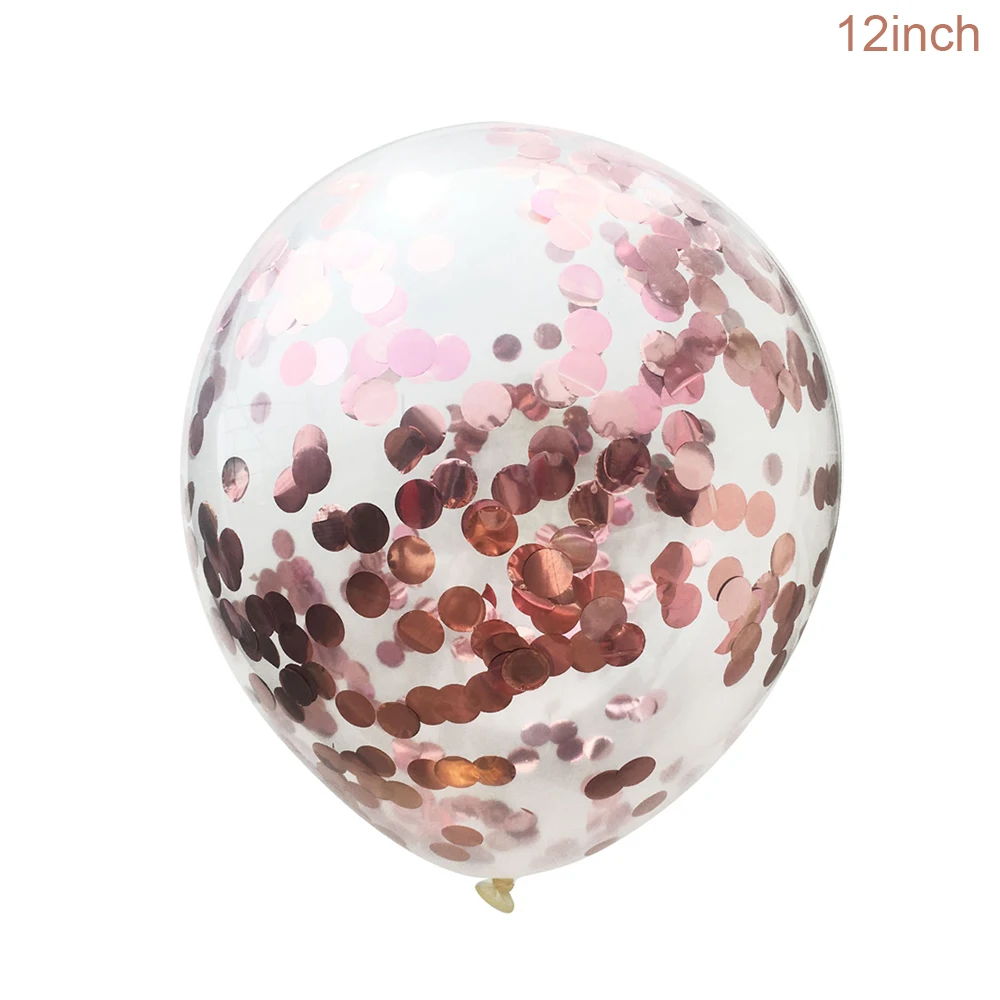 Йориу латексные шары воздушные шары с конфетти набор «С Днем Рождения» вечерние украшения Дети Oh Baby Shower мальчик Baloons Свадебные сувениры