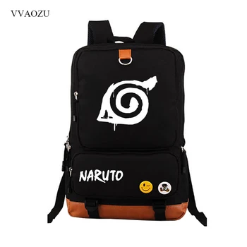 

Naruto Canvas Backpack Casual Rucksacks Teenagers Student School Bags Bagpack Travel Laptop Bag Schoolbag Mochila