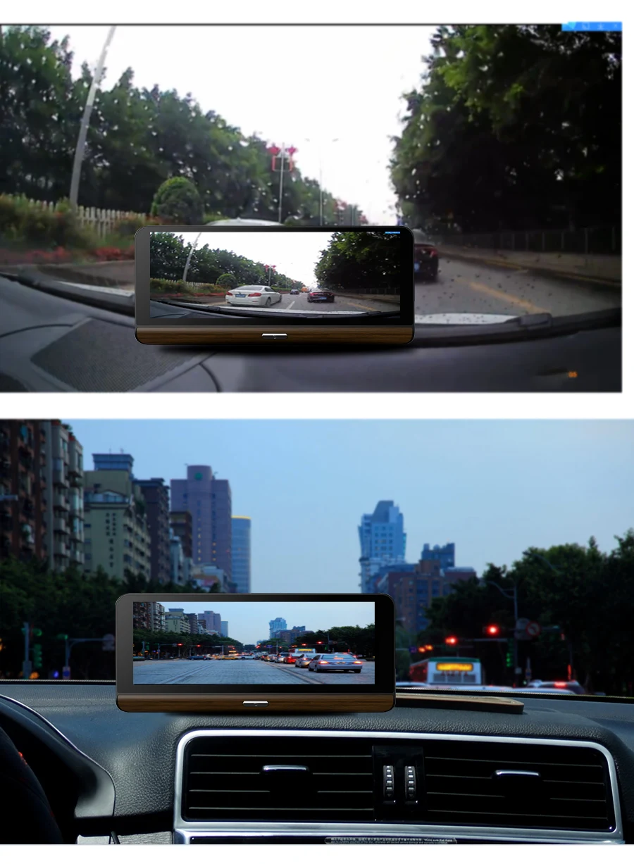 TOPSOURCE 4G Suppor Автомобильный видеорегистратор с поддержкой плюс 7,8 дюймов Android 5,1 gps BT Dash Cam Регистратор Видео рекордер Видео Enregistre