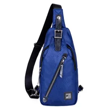 Новая повседневная мужская ткань Оксфорд Водонепроницаемая нагрудная сумка вертикальные модели прямые водонепроницаемые дорожные сумки сплошной цвет сумка