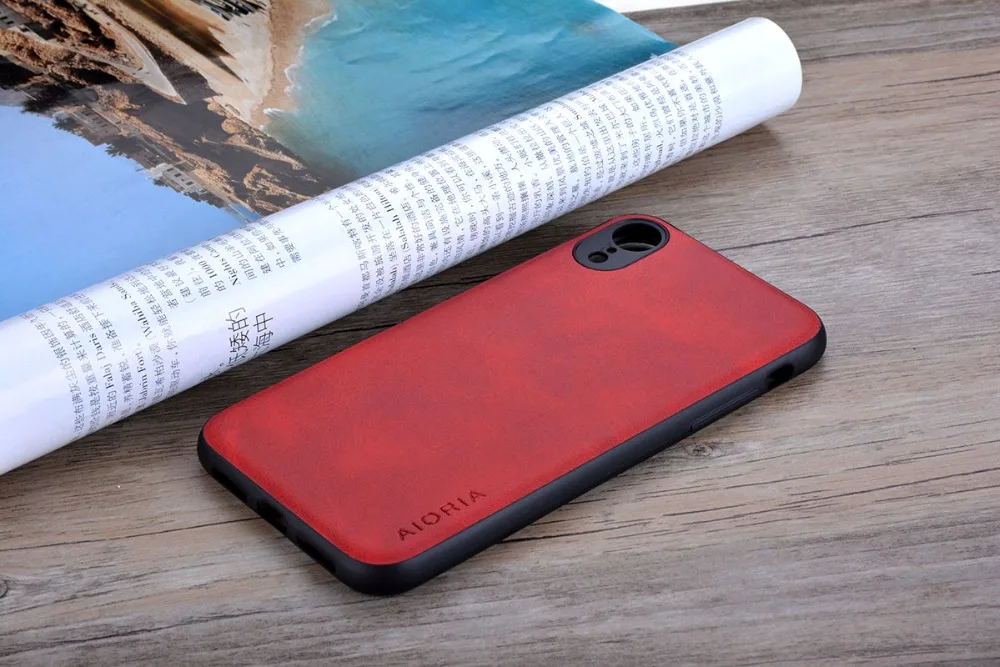 Case for iPhone XR X XS 11 12 Pro Max Mini SE 2020 6 6S 7 8 Plus funda cover Luxury Vintage leather Skin phone case coque capa best iphone se case