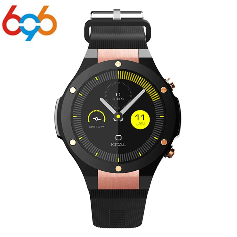 

EnohpLX New H2 Smart Watch With GPS Wifi 3G Camera Smartwatch MTK6580 IP67 Waterproof 400*400 Heart Rate Monitor 16GB/1GB Androi