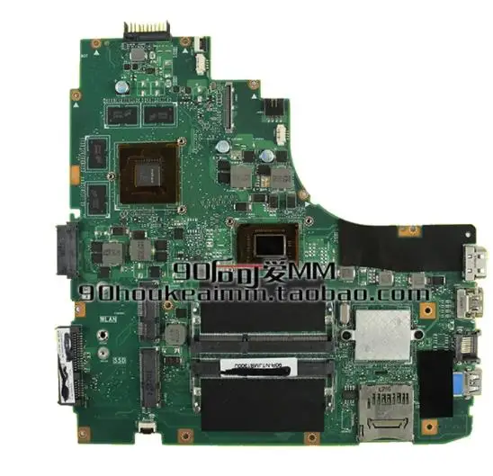 Для Asus A46CB K46CM K46CB K46C материнская плата K46CM REV2.0 процессор материнской платы I7-3517 GeForce GT 740 M с 2 Гб DDR3 рабочих
