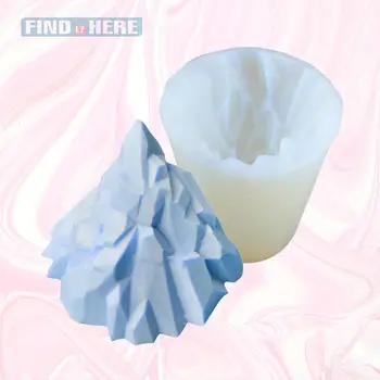 

Fondant Cake Mold Snow Mountain Artificial Shape Silicone Gum Paste Candy Making Moulds Cake Chocolate Sugar Craft Decoration