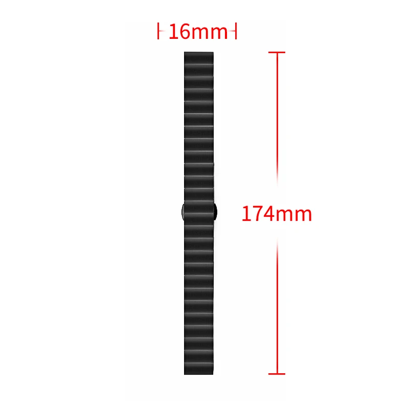 Полоса из нержавеющей стали шириной 18 мм Для HUAWEI TalkBand B3 / Lite Сменный ремешок для часов быстрый выпуск Ремешок часов Металлический браслет