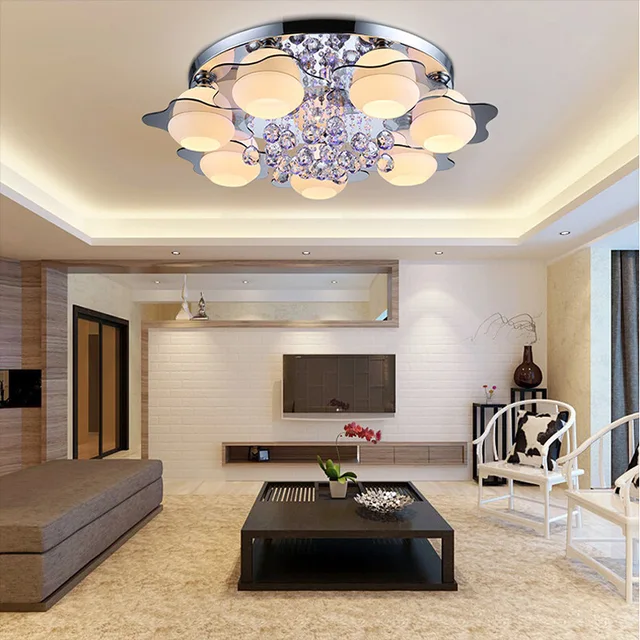 For Sale New design crystal led ceiling light modern led kitchen lamp for living room bedroom lights Lustre for Home Decor lighting For Sale New design crystal led ceiling light modern led kitchen lamp for living room bedroom lights Lustre for Home Decor lighting