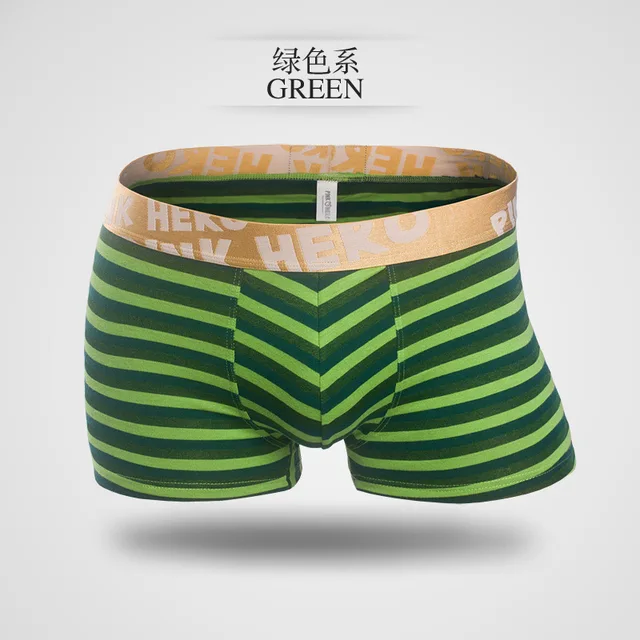 Fashion Designer Attractive Men Underwear Plus Size Casual Soft Cotton