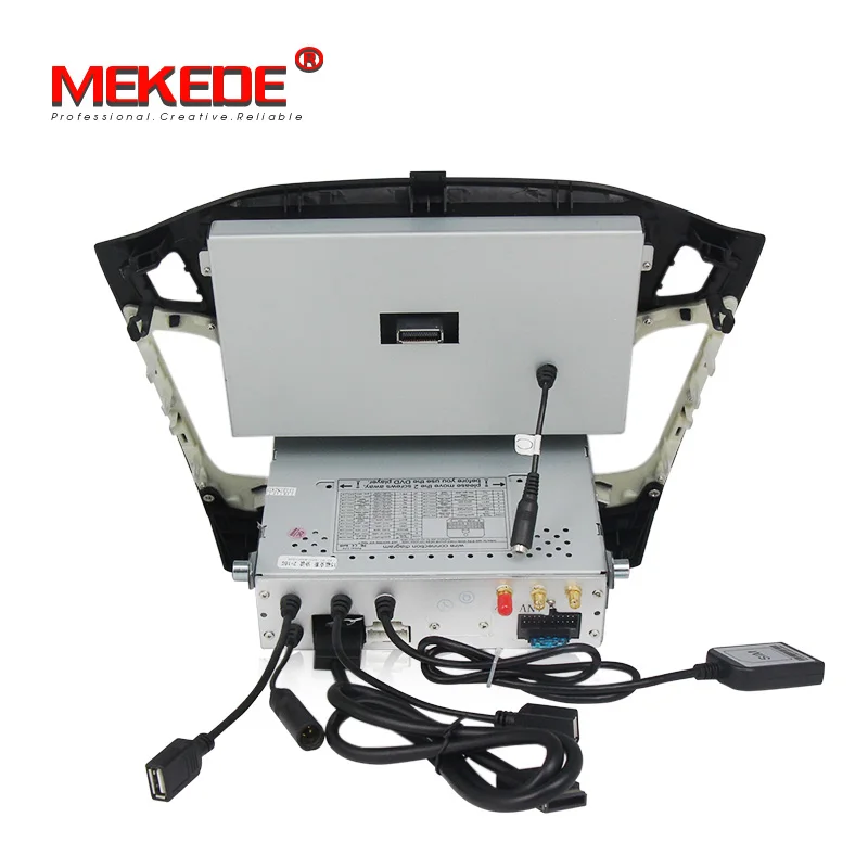 Cheap MEKEDE in stock AutoRadio fit for Ford focus 2011-2015 with android 7.1 quad core system support GPS Navigation wifi bluetooth 5