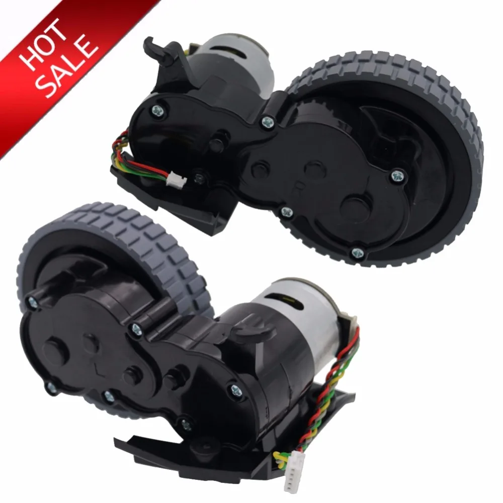 Original Left Right Wheel For Robot Vacuum Cleaner Ilife A6 Robot Vacuum Cleaner Parts Include Motor