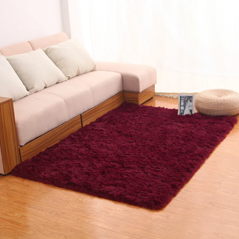 Yigeng большой Размеры бархат Ковры в Гостиная мягкие украшения прямоугольник пастырской Стиль коврики для 8 цветов smr10