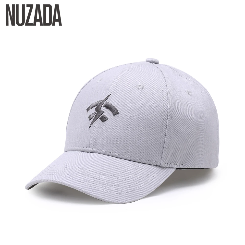 Brand NUZADA Embroidery Baseball Cap For Men Women Double Layer Bone 6 Colors Spring Summer Caps Cotton Snapback Cotton Hats