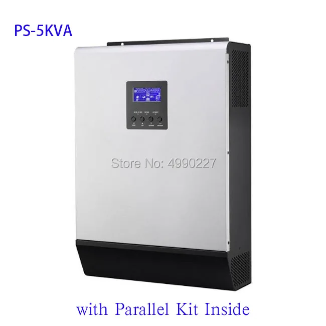 

5KVA Pure Sine Wave Hybrid Solar Inverter 48V 230V Built-in 50A PWM Charge Controller and AC Charger with Parallel Kit Inside