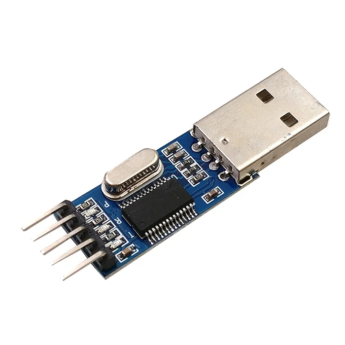 Модуль адаптера преобразователя PL2303 USB в RS232 TTL с пыленепроницаемой крышкой PL2303HX