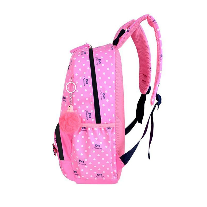 Детский Школьный рюкзак 3 шт./компл. печати школьные сумки рюкзак модные милые рюкзаки для детей для школы Mochila