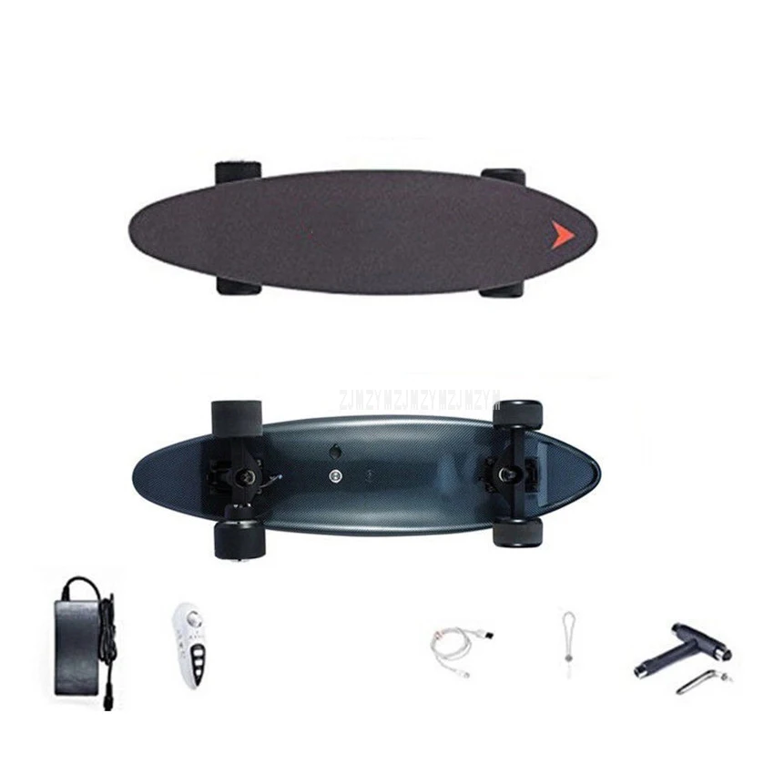 Sale 300W Skate Board Mileage 10km 4 Four Wheels Electric Skateboard Scooter Street Board Max Speed 20km/h With Remote Controller 4