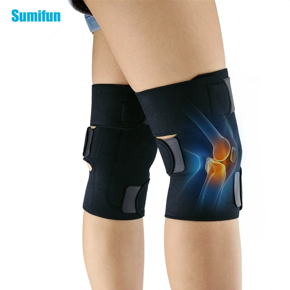 Sumifun Massager Tourmaline Self Heating Knee Leggings Brace Support