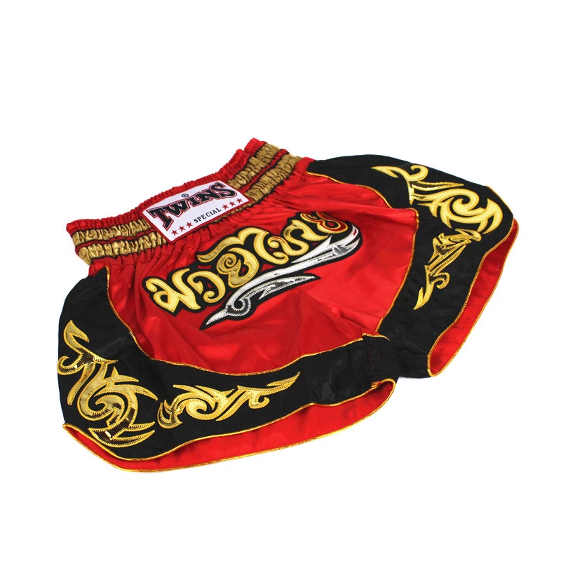 4 цвета шорты Muay thai для кикбоксинга спортивные mma штаны взрослых цвета: черный