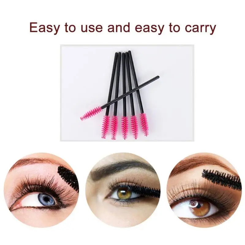 5/10pcs Eyelash Extension Disposable Eyebrow brush Mascara Wand Applicator Spoolers Eye Lashes Cosmetic Brushes Set Makeup Tools