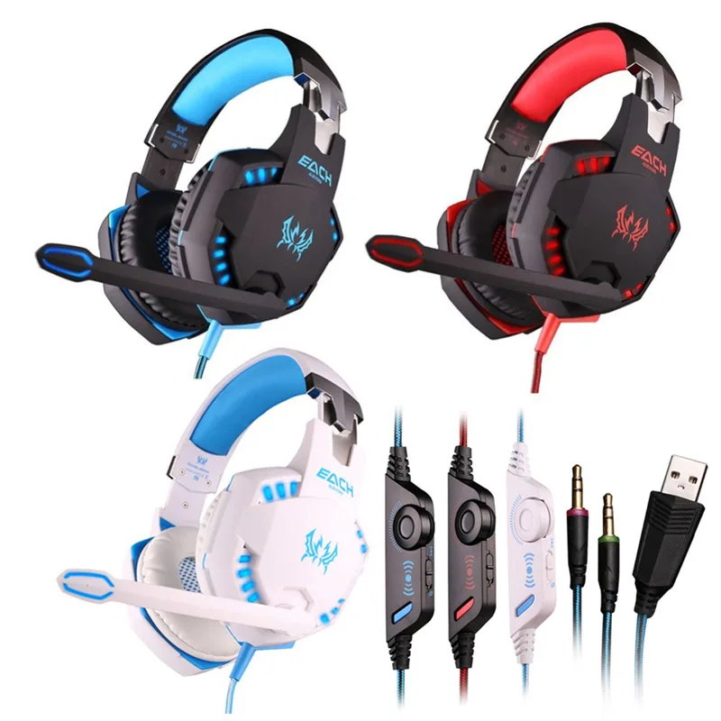 KOTION EACH G210 вибрационная игровая гарнитура вибрационные наушники шлем геймерские