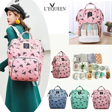 LEQUEEN usb-порт для беременных, сумка для кормления, водонепроницаемый мягкий подгузник, большие сумки для мам, рюкзак для подгузников с крючками, крышка для бутылки