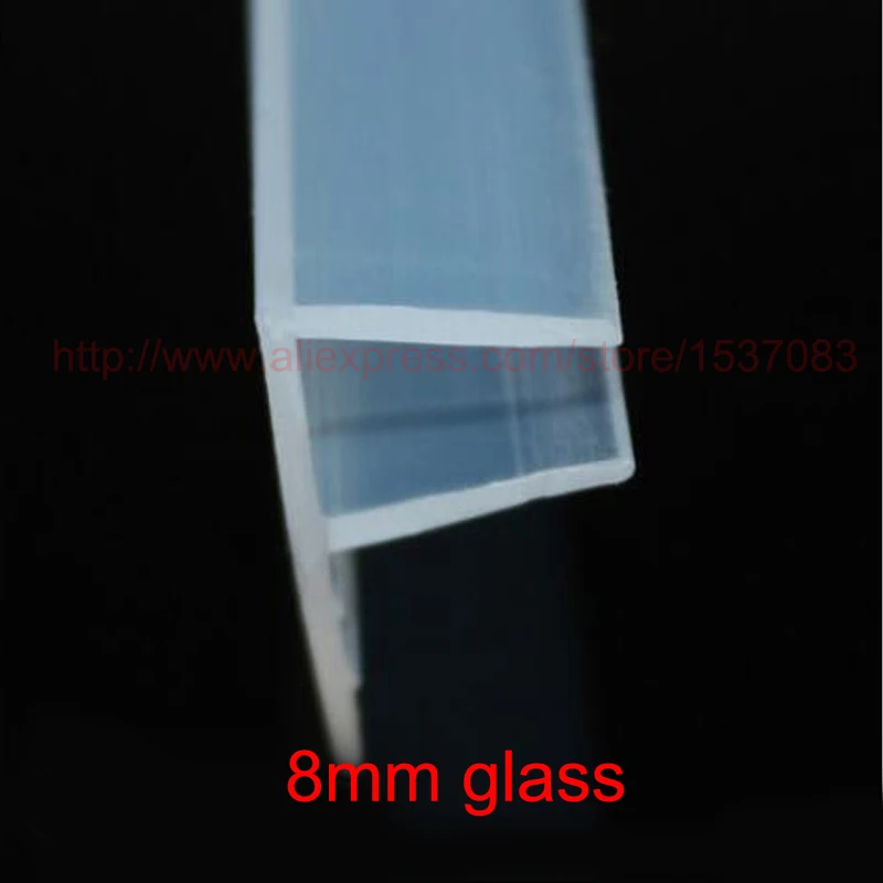 F shape bath shower screen door window glass silicone