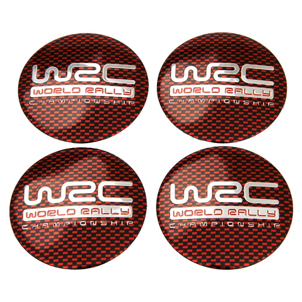 

56.5mm WRC Car Wheel Center Hub Caps Sticker Decals For Citroen C4 XSARA Ford FOCUS PEUGEOT 206 TOYOTA Corolla MITSUBISHI Lancer