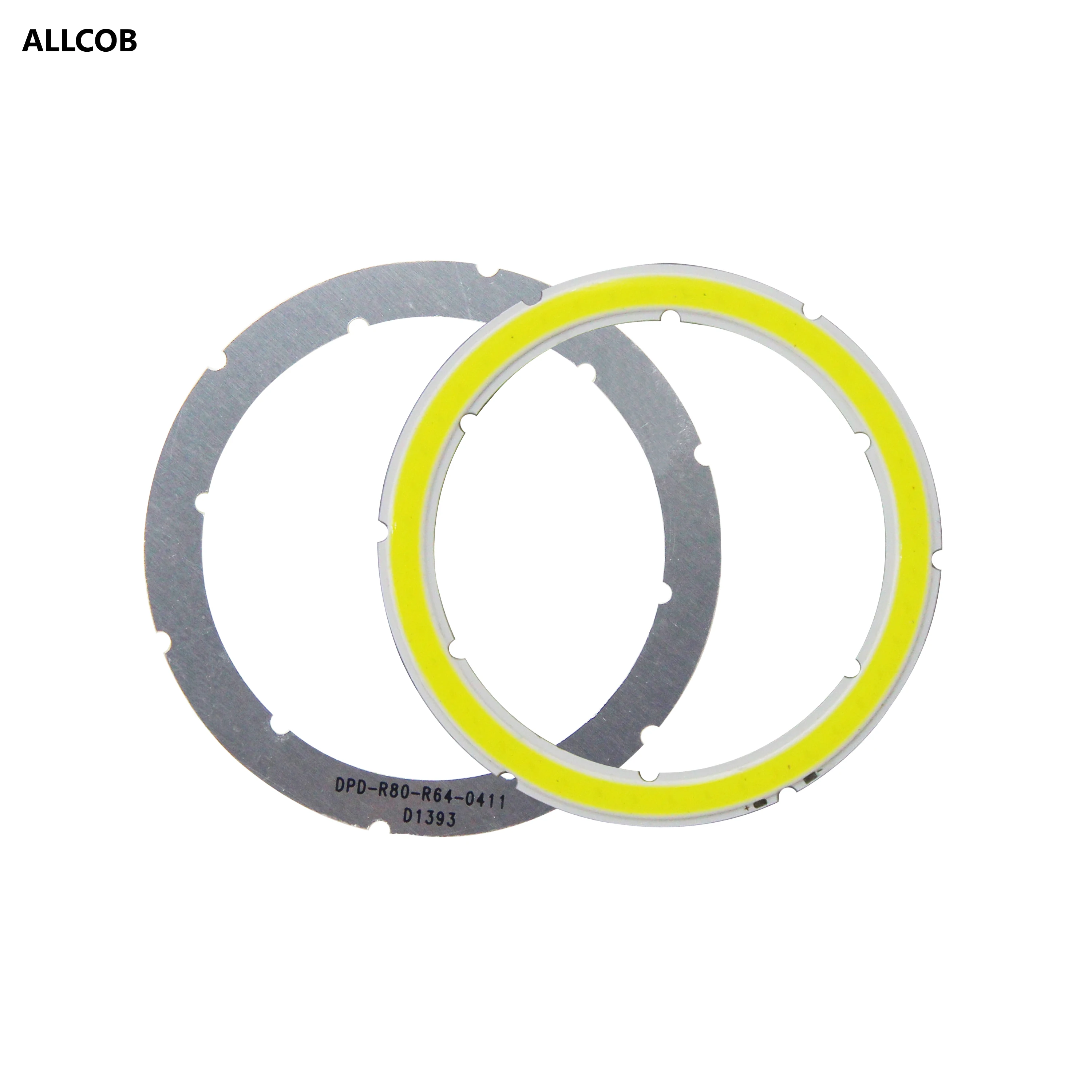 12V DC кольцевой cob светодиодный источник света 3w 4w 5w 8w 9W 10w 15w angel eye 30mm 120mm белый лед