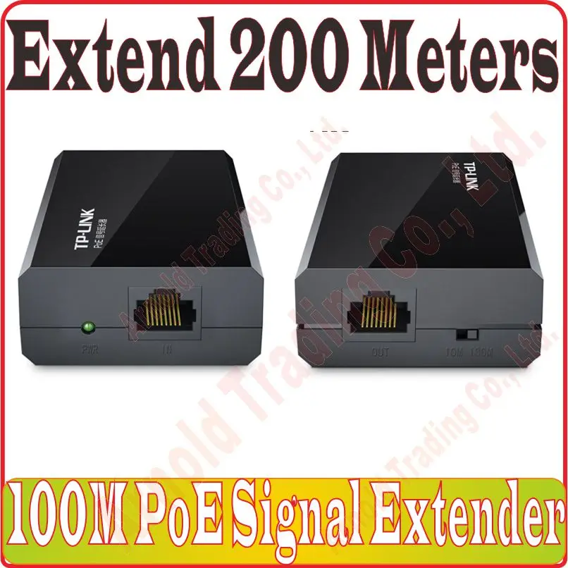 

Mini 10/100M 2 Ports POE Extender, Extend 200 Meters IEEE802.3x POE Network Devices Plug&Play, PoE extension, PoE Relay