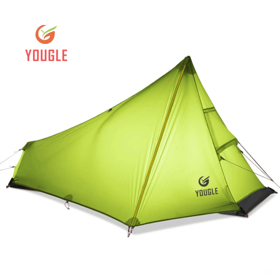 Yougle Lightweight 15d Nylon Single Person One Man Backpacking Tent