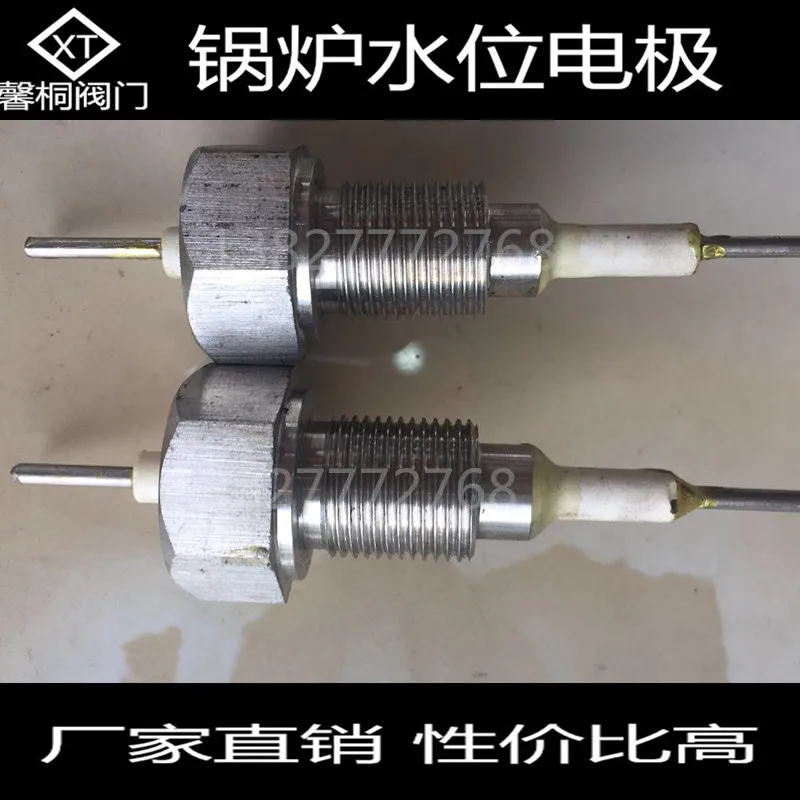 Steam boiler water level electrode probe, water level induction probe